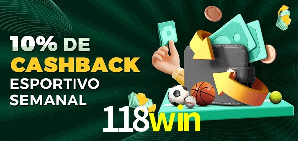 10% de bônus de cashback na 118win